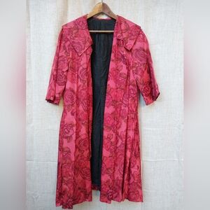 Vintage One Of A Kind Floral Women's Coat